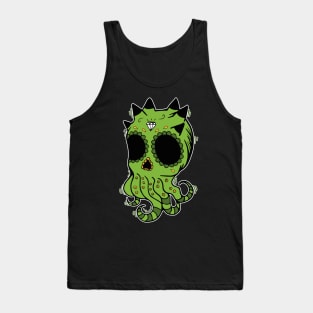 Skull Sea Creature Tank Top